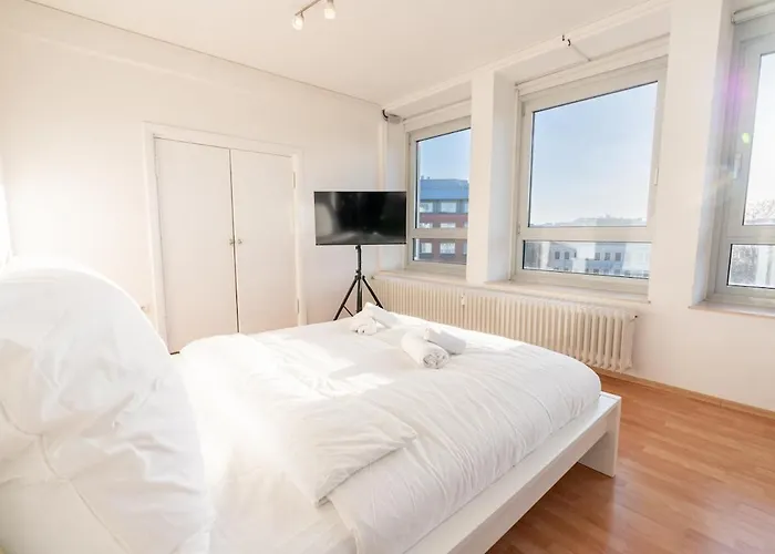 Apartmán Zentrale Grosszuegige Penthousewohnung Fuer 8 Personen Brémy